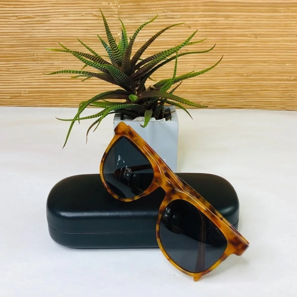 KOMONO sunglasses Riviera Caramel Demi tortoise NEW oversized